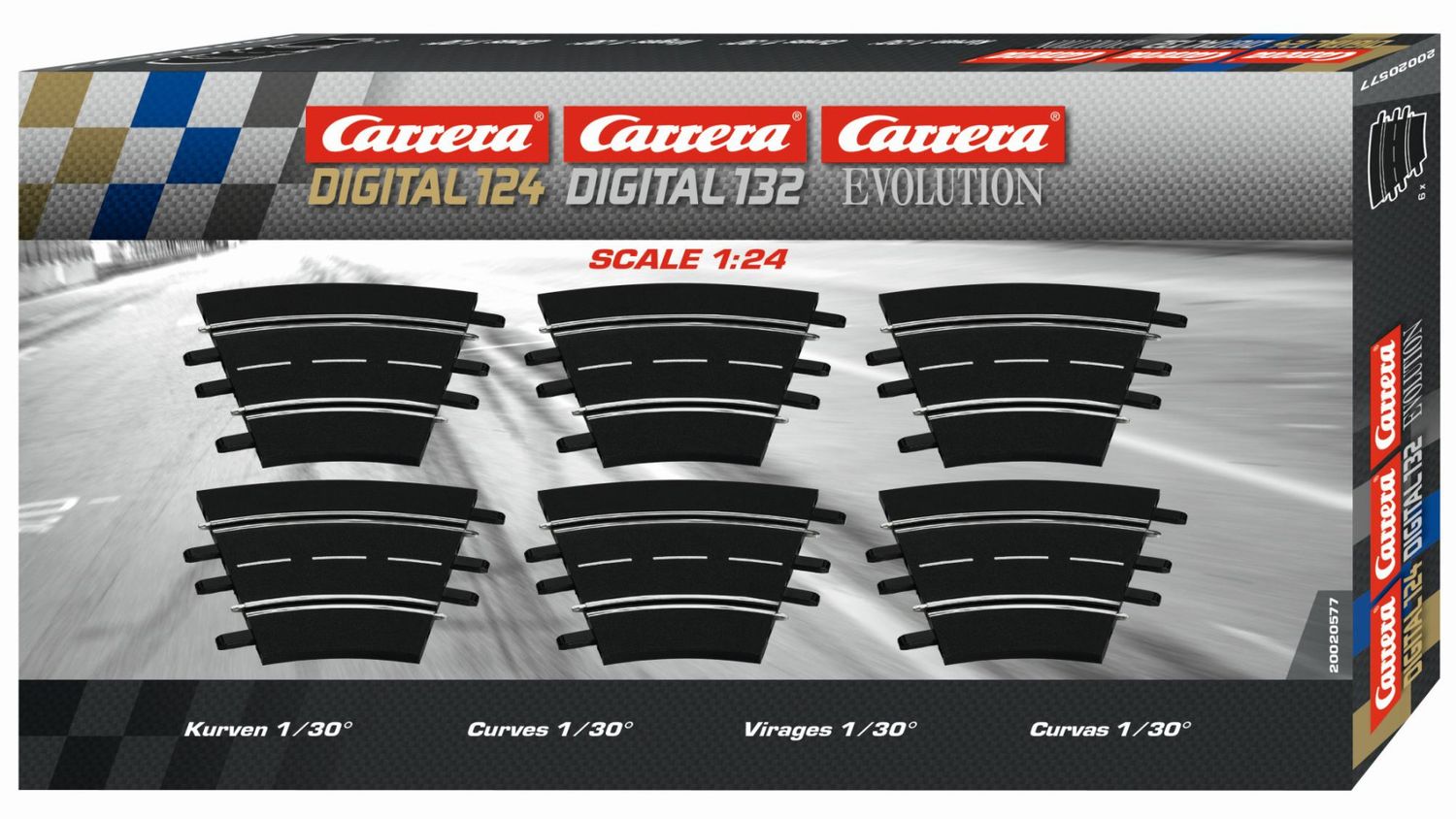 Carrera Evolution Curve 1 / 30 Degree (6)