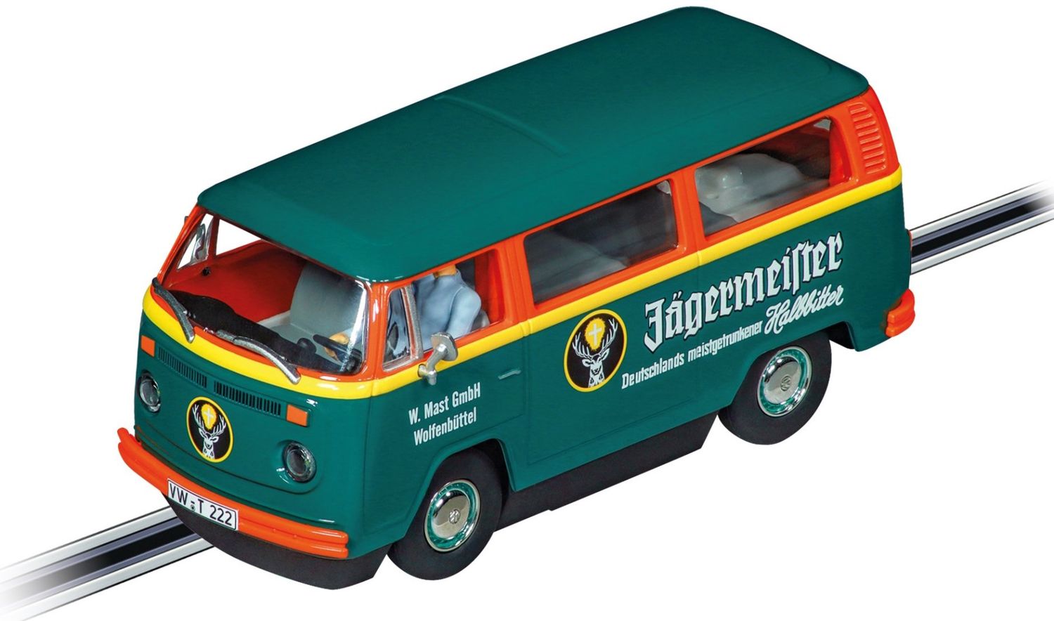Carrera Evolution 1/32 VW BUS T2b &quot;Jagermeister&quot;