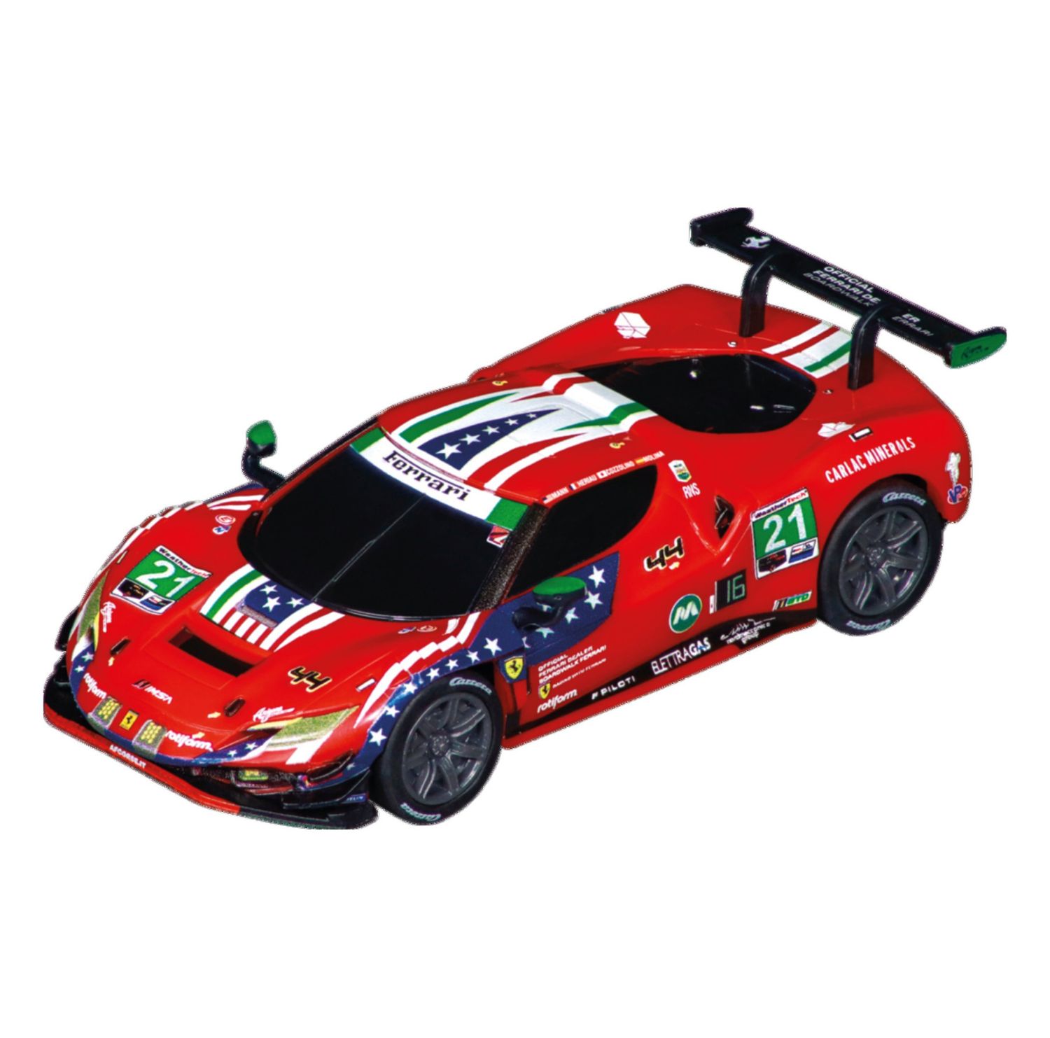 Carrera GO!!! 1/43 Ferrari 296 GT3 &quot;AF Corse, #21&quot; Slot Car