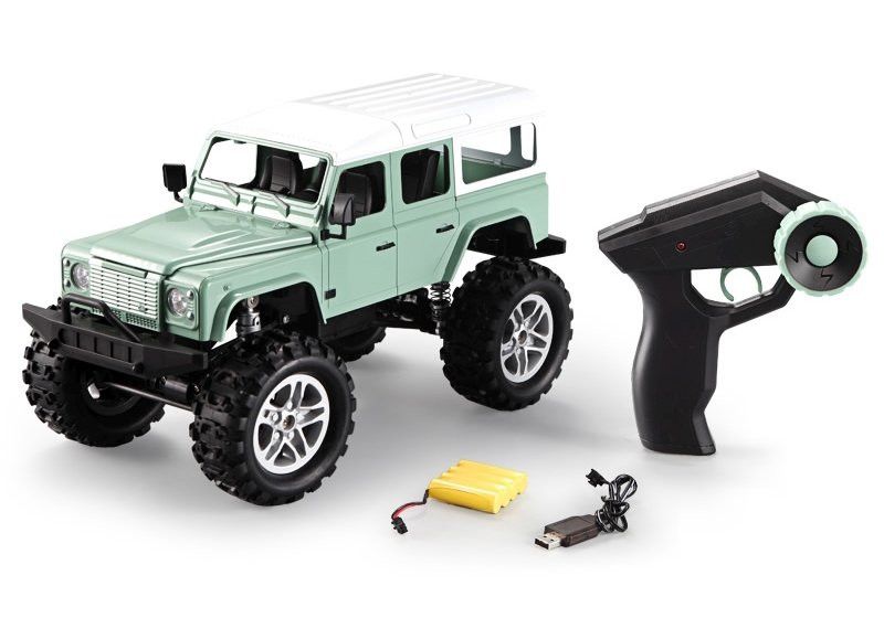 Double Eagle 1/14 R/C Land Rover Rock Crawler (36cm Long) with Battery &amp; USB Charger