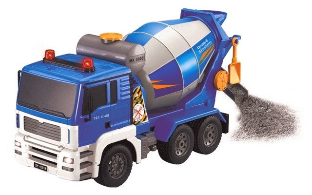 Double Eagle 1/20 R/C Concrete Mixer with Battery &amp; USB Charger