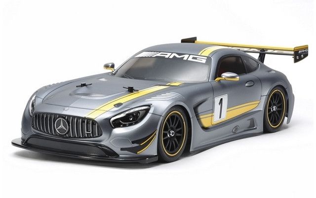 Tamiya R/C 1/10 Mercedes-Benz AMG GT3 (TT02) (Includes ESC)