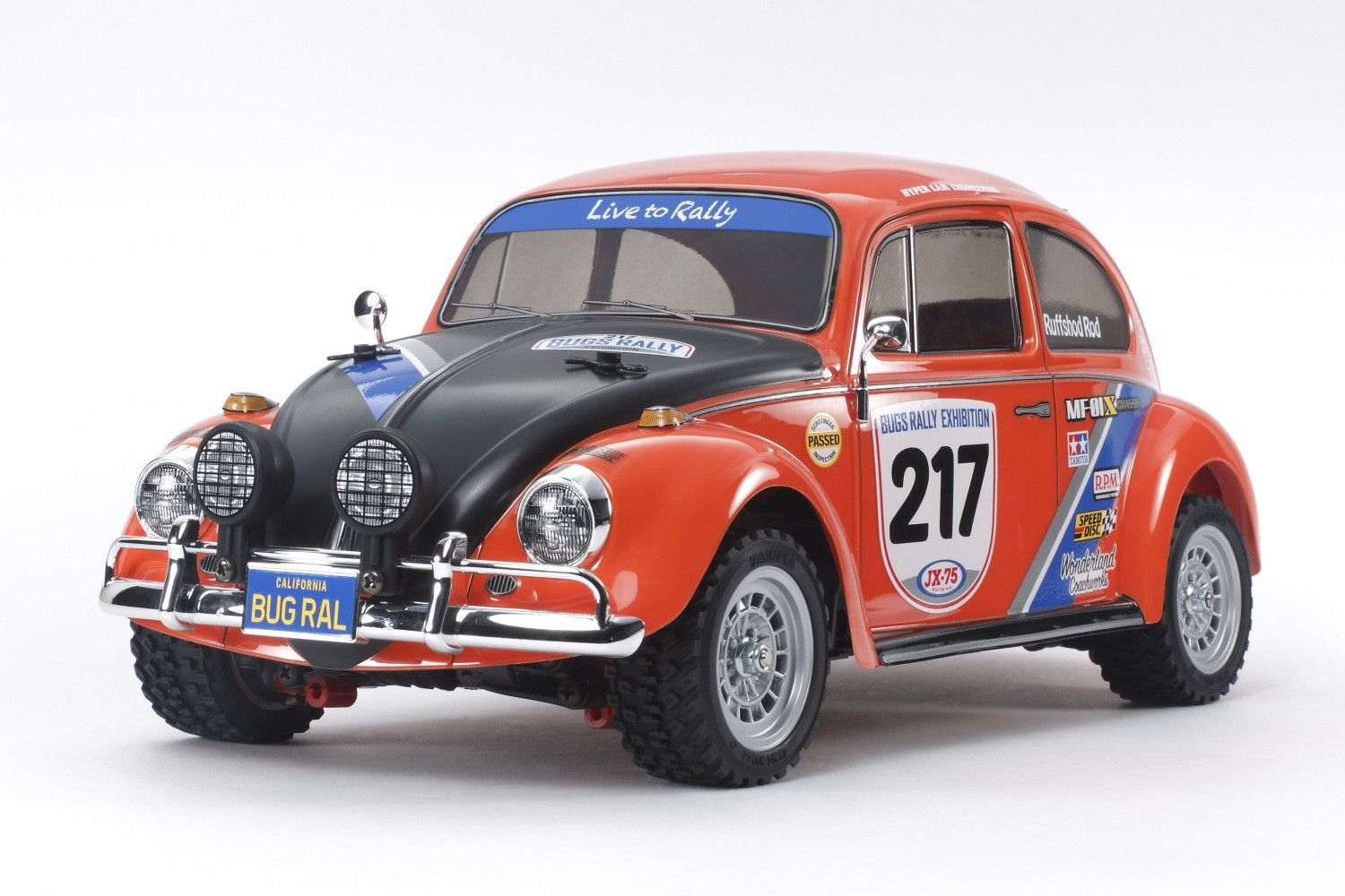 Tamiya R/C 1/10 Volkswagen Beetle Rally (MF01X) (Includes ESC)