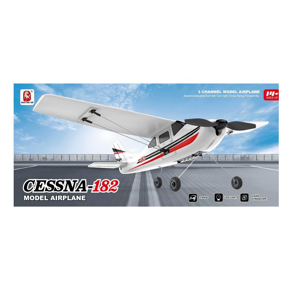 RC1103 R/C 3CH Cessna-182 (43cm Wingspan)