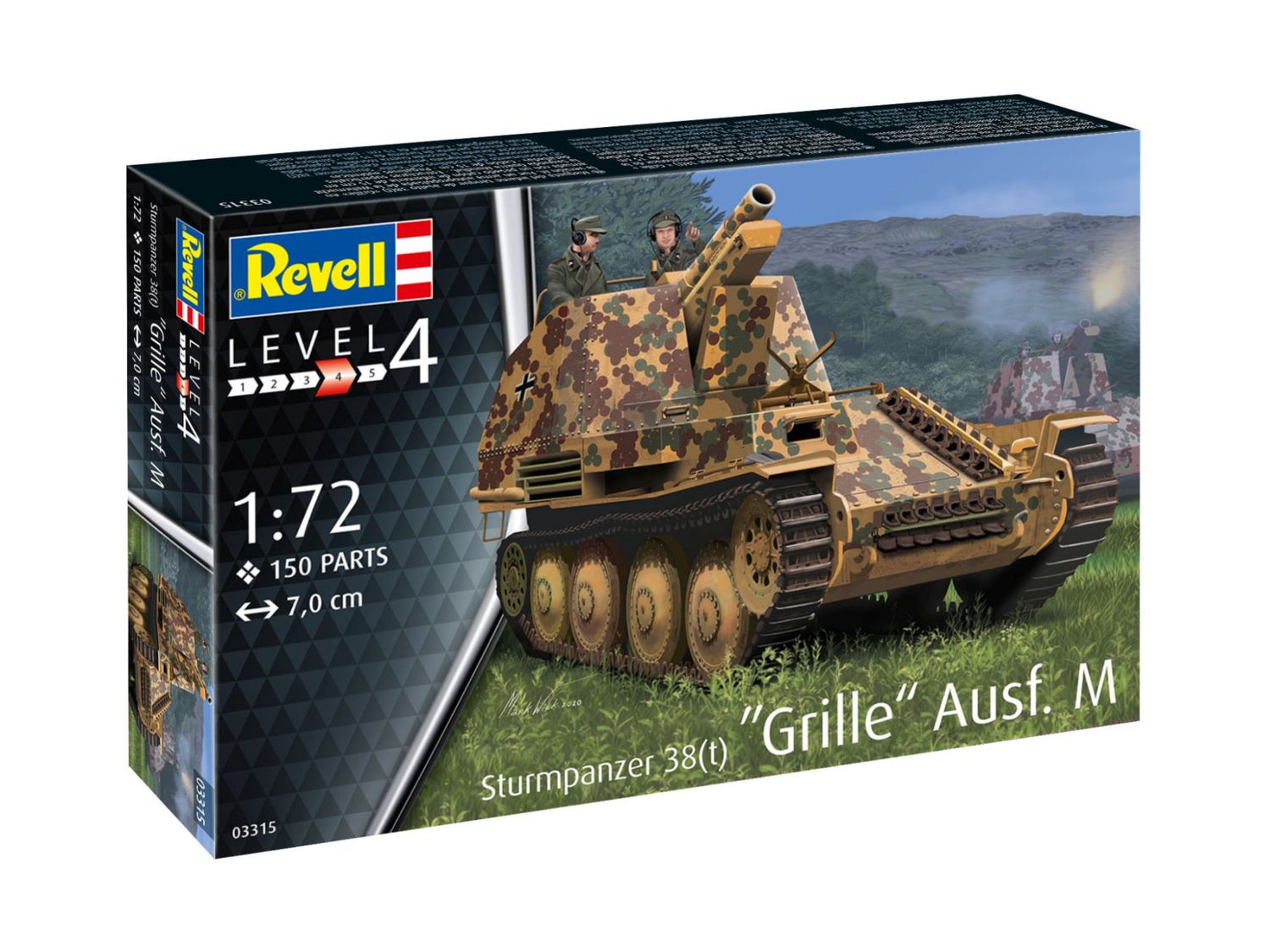 Revell 03315 1/72 Sturmpanzer 38(t) &quot;Grille&quot; Ausf. M