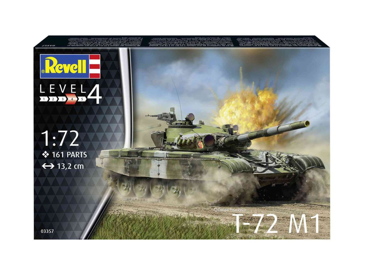 Revell 03357 1/72 T-72 M1