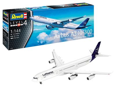 Revell 03803 1/144 A340-300 Lufthansa New Livery