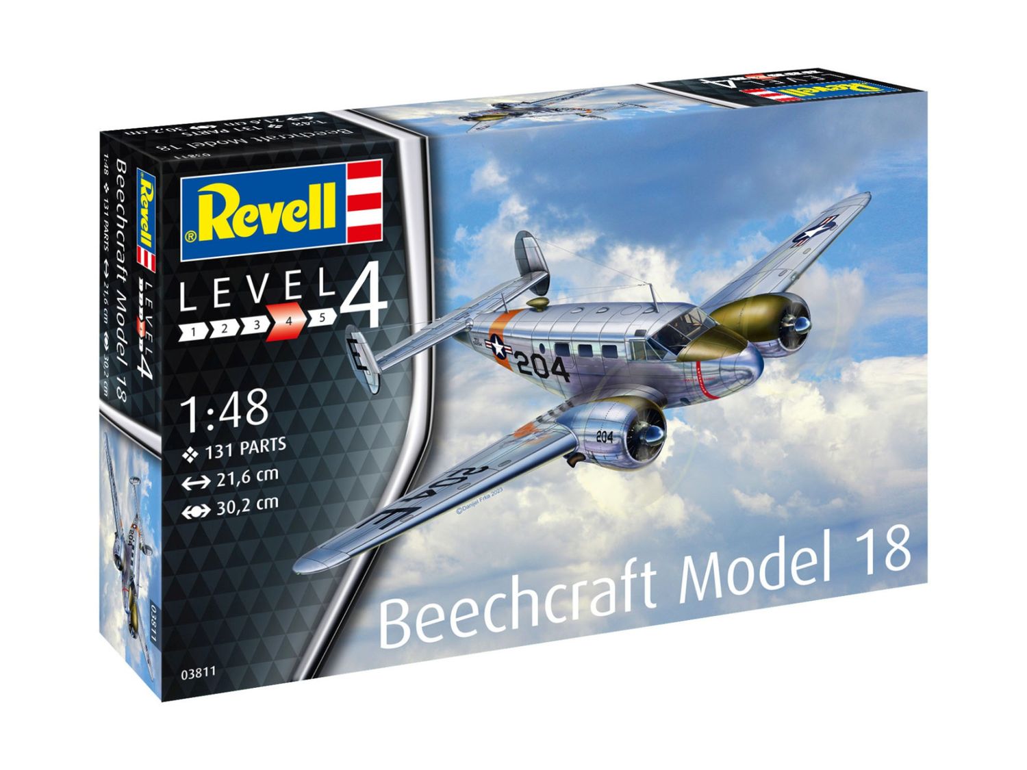 Revell 03811 1/48 Beechcraft Model 18