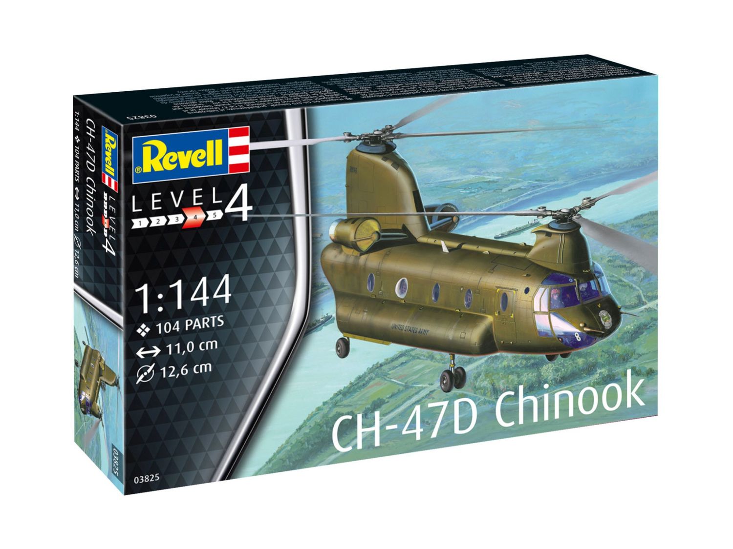 Revell 03825 1/144 CH-47D Chinook