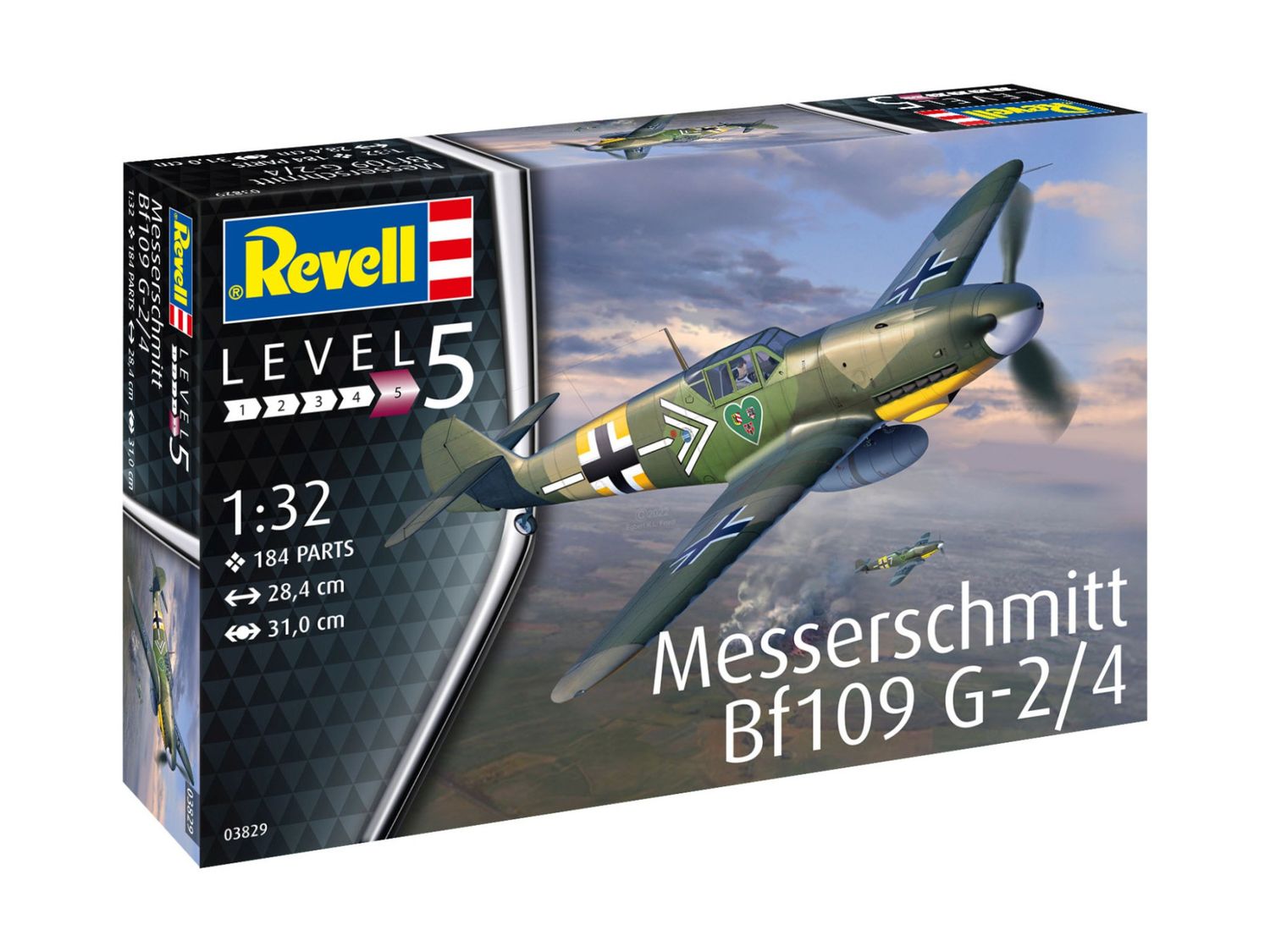 Revell 03829 1/32 Messerschmitt Bf109 G-2/4