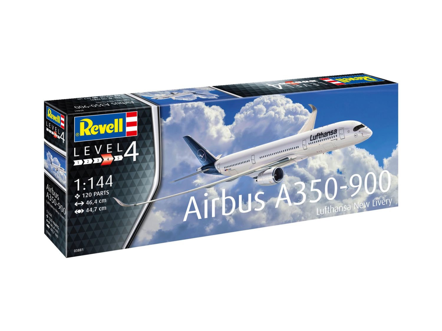 Revell 03881 1/144 Airbus A350-900 &quot;Lufthansa&quot; New Livery