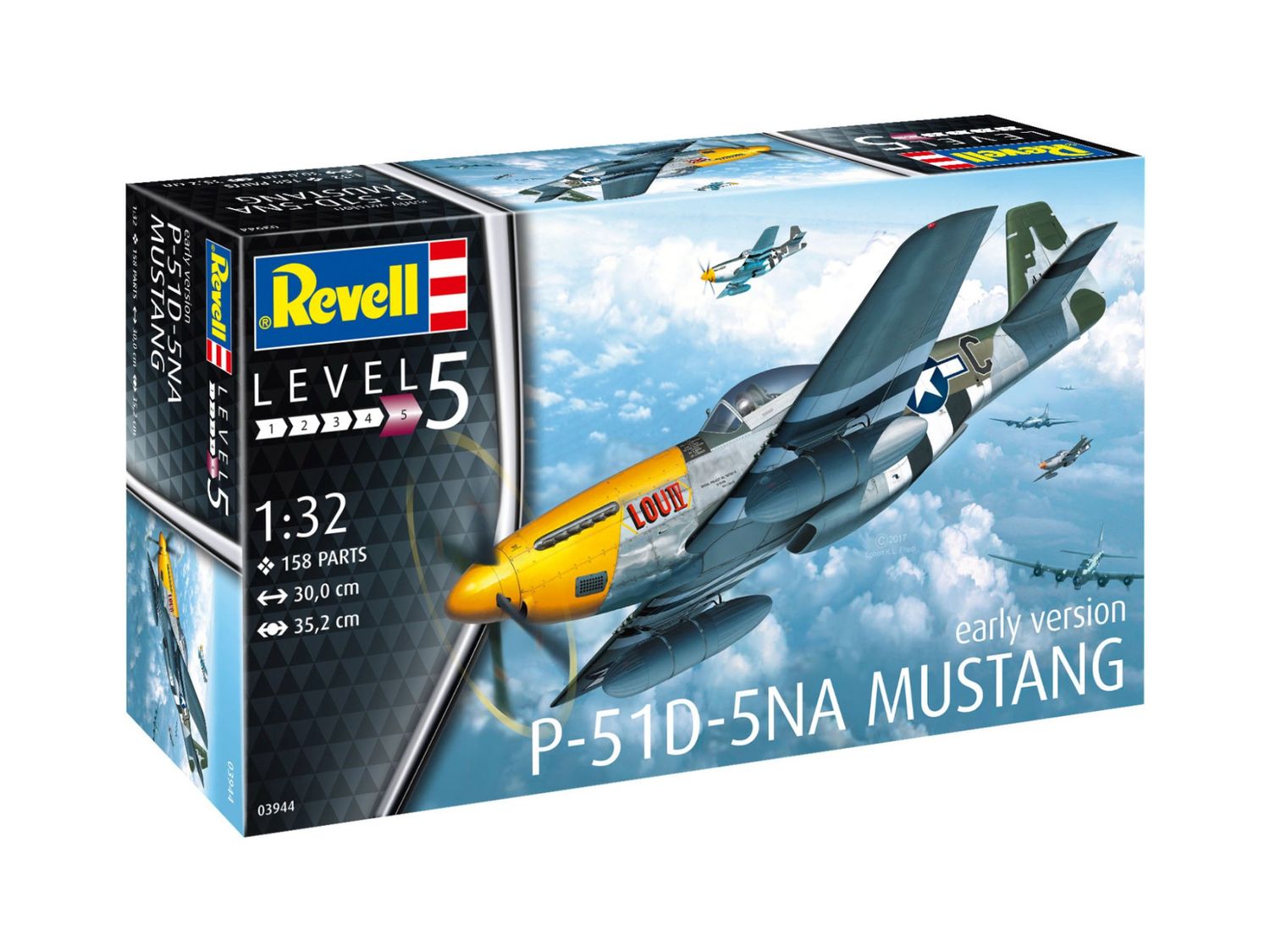 Revell 03944 1/32 P-51D-5NA Mustang (early version)