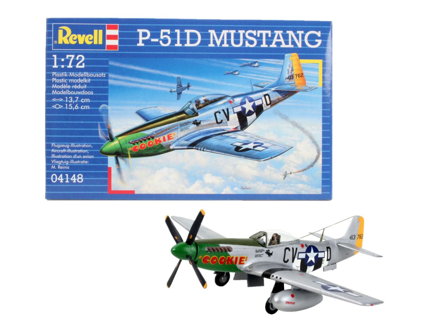 Revell 04148 1/72 P-51D Mustang