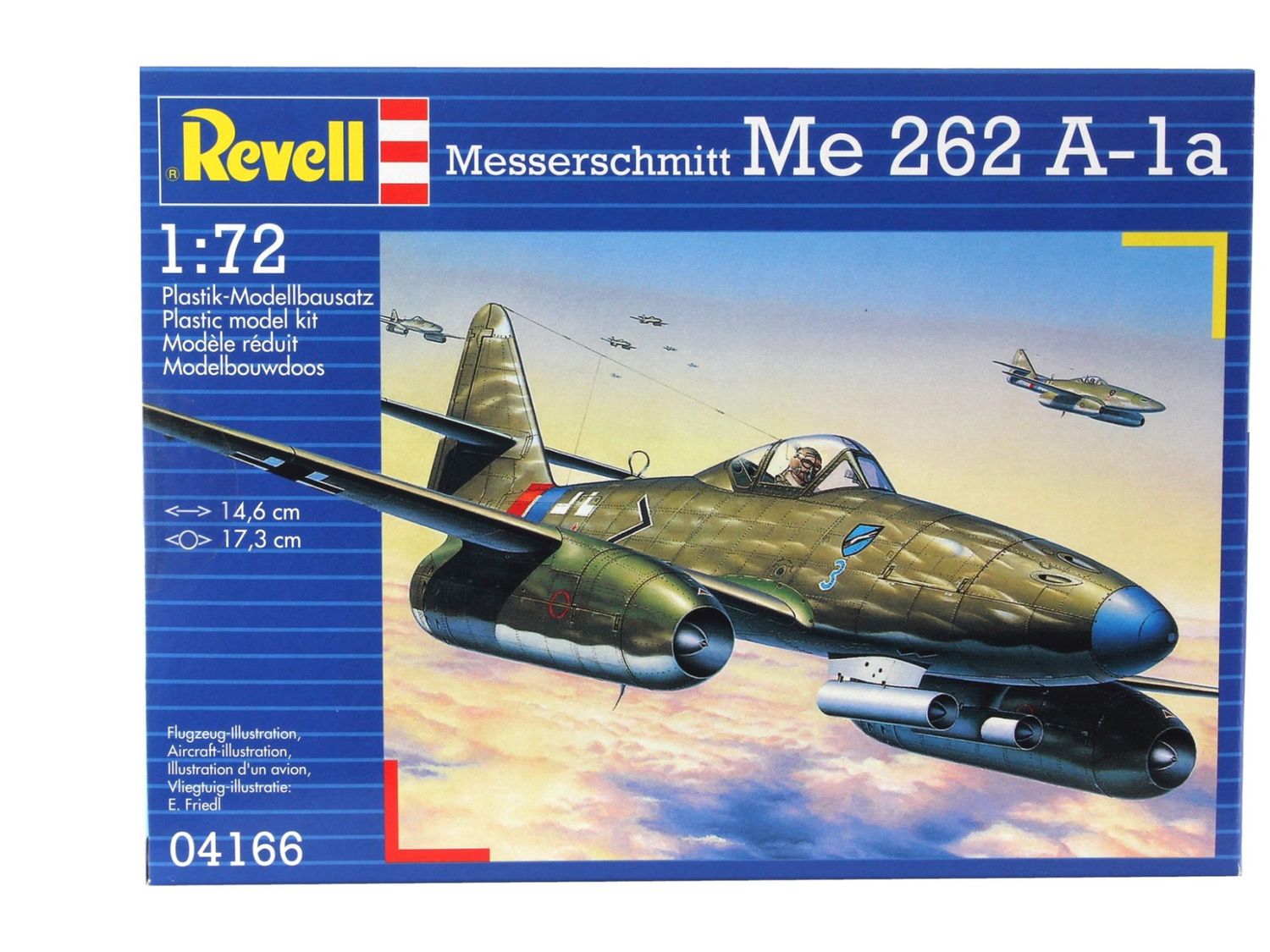 Revell 04166 1/72 Me 262 A1A