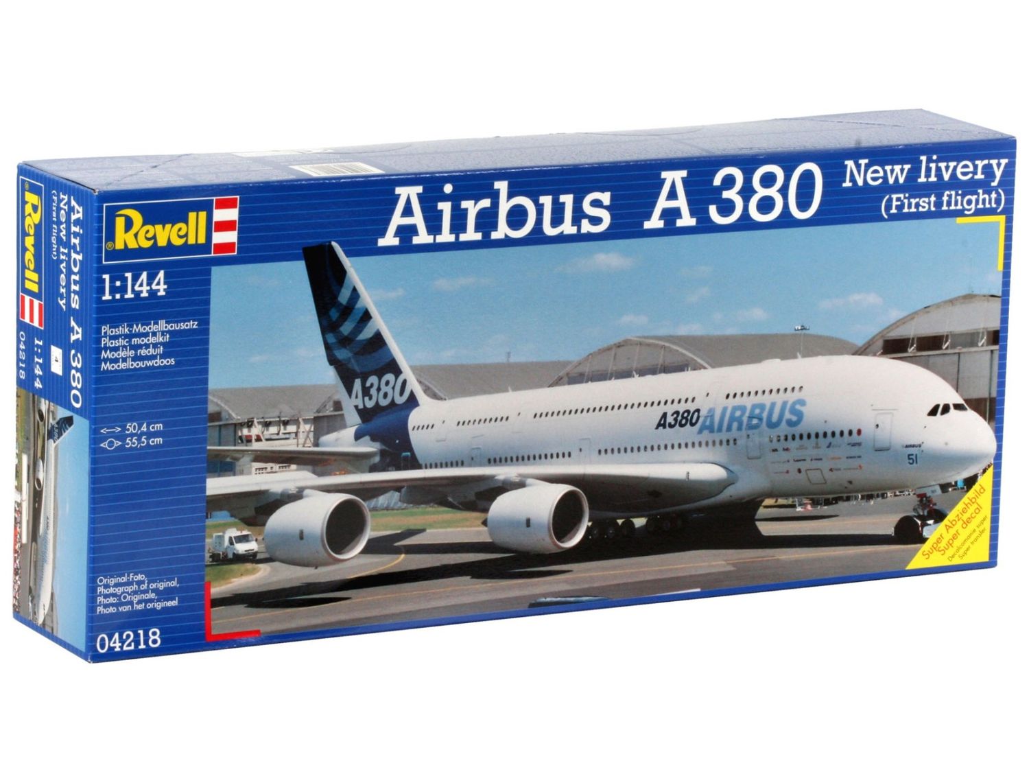 Revell 04218 1/144 Airbus A380 Design New Livery First Flight