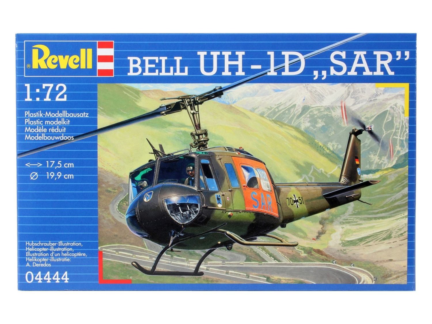Revell 04444 1/72 Bell UH-1D &quot;SAR&quot;