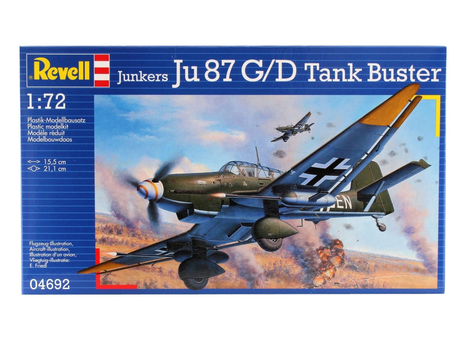 Revell 04692 1/72 Junkers Ju 87 G/D Tank Buster