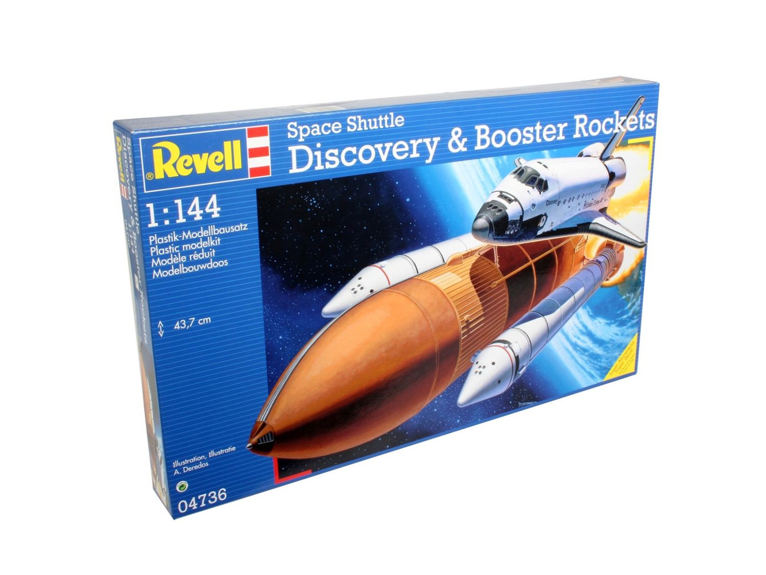 Revell 04736 1/144 Space Shuttle &quot;Discovery&quot; &amp; Booster Rockets