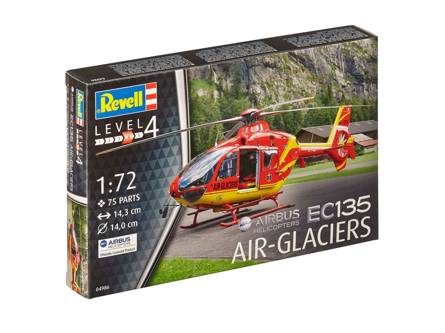 Revell 04986 1/72 Airbus Helicopters EC135 &quot;Air-Glaciers&quot;
