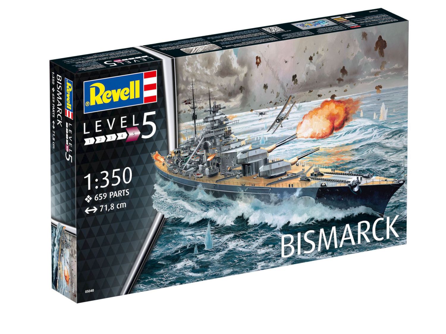 Revell 05040 1/350 German Battleship &quot;Bismarck&quot;