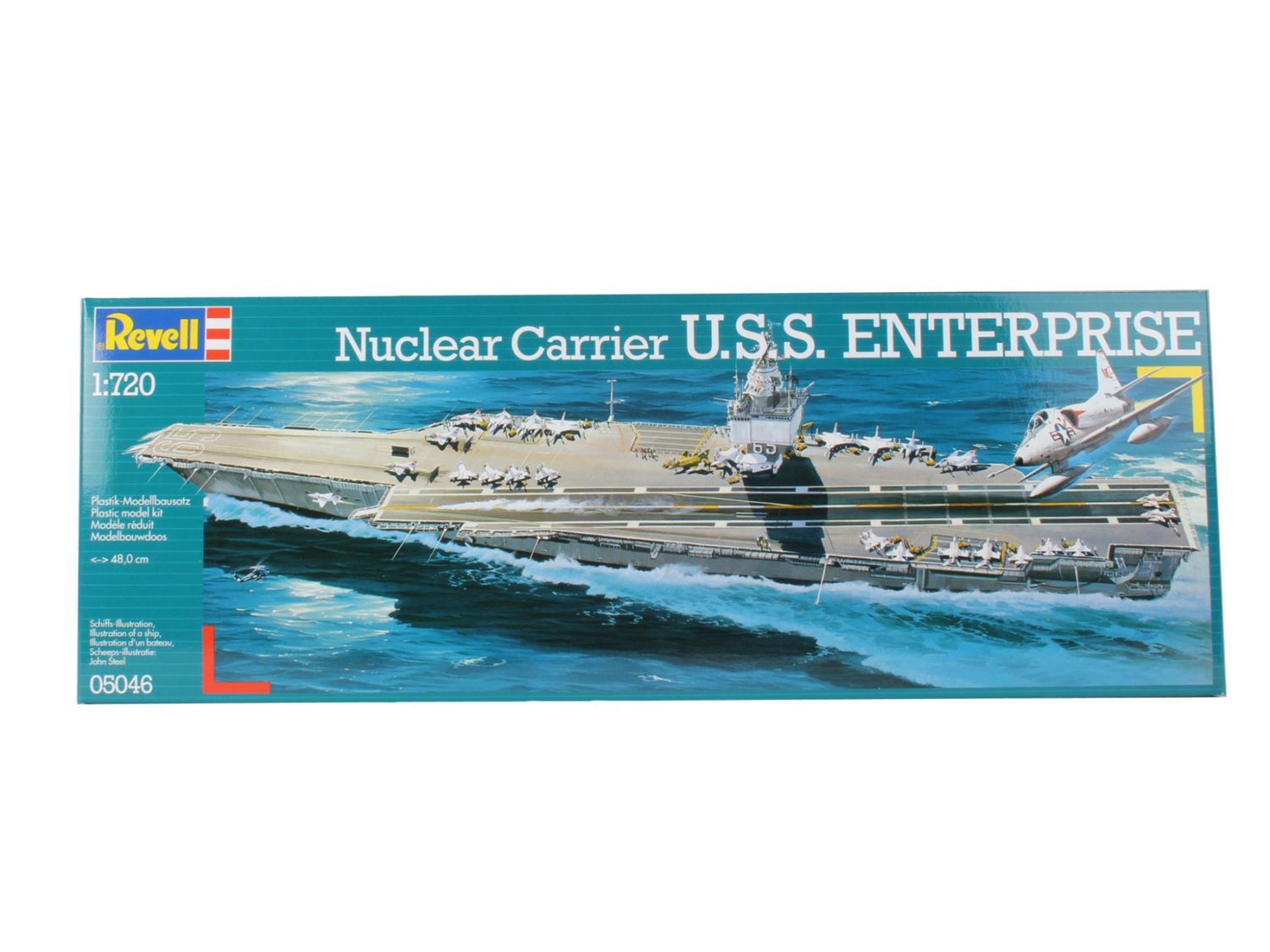 Revell 05046 1/720 Nuclear Carrier &quot;U.S.S. Enterprise&quot; CVN-65