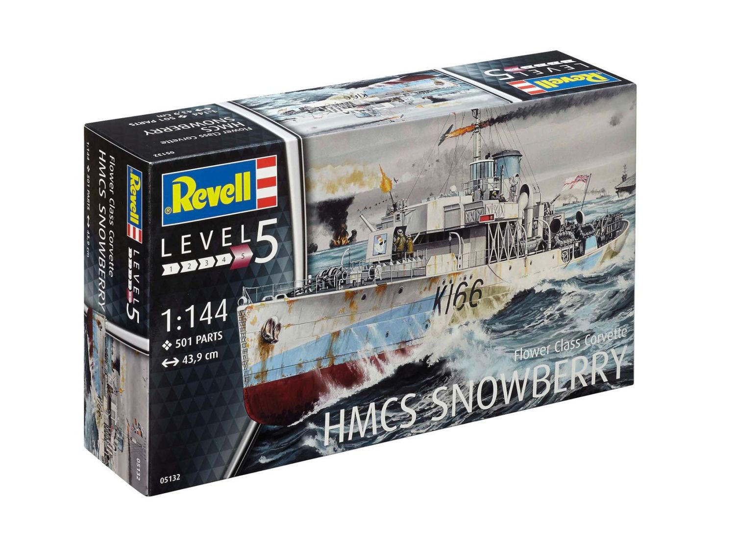 Revell 05137 1/144 Flower Class Corvette &quot;HMCS Snowberry&quot;
