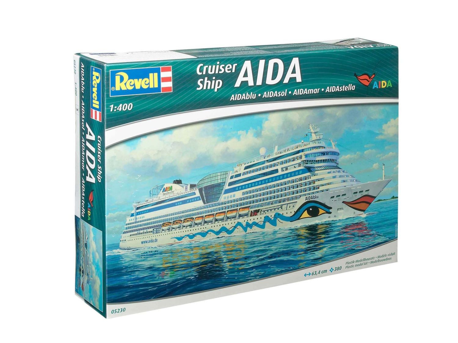 Revell 05230 1/400 Cruise Ship AIDA