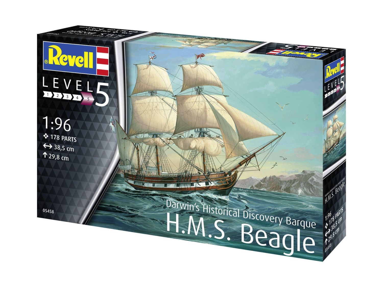 Revell 05458 1/96 HMS Beagle