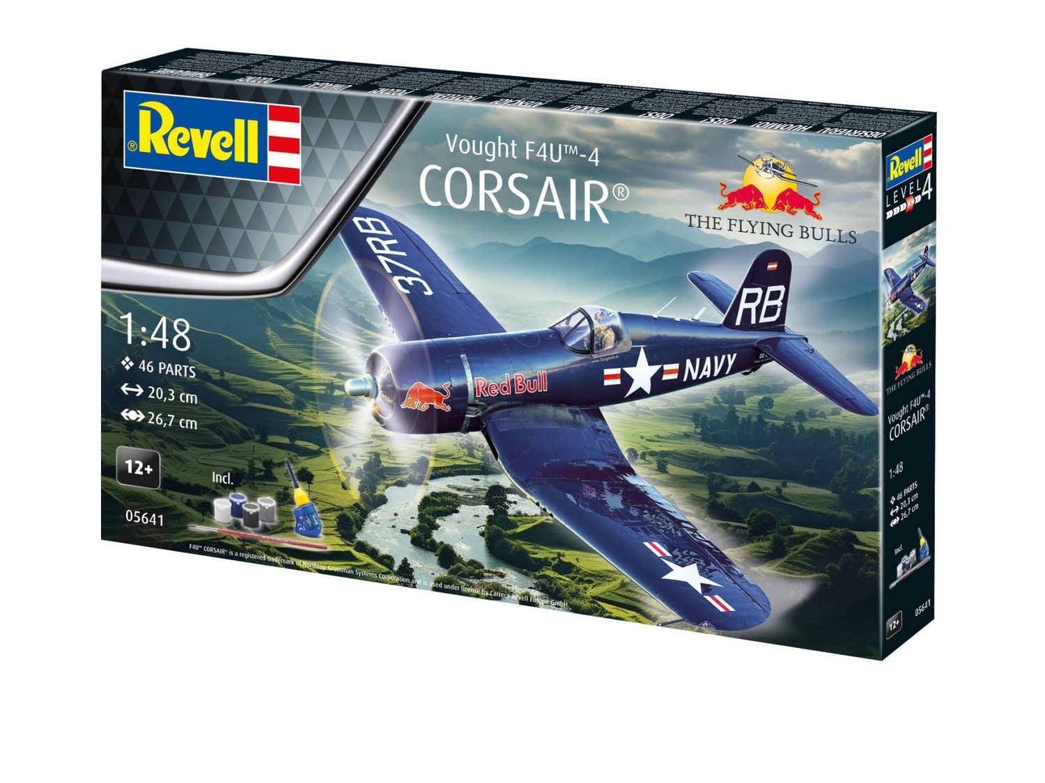Revell 05641 1/48 Gift Set Flying Bulls F4U-4 Corsair