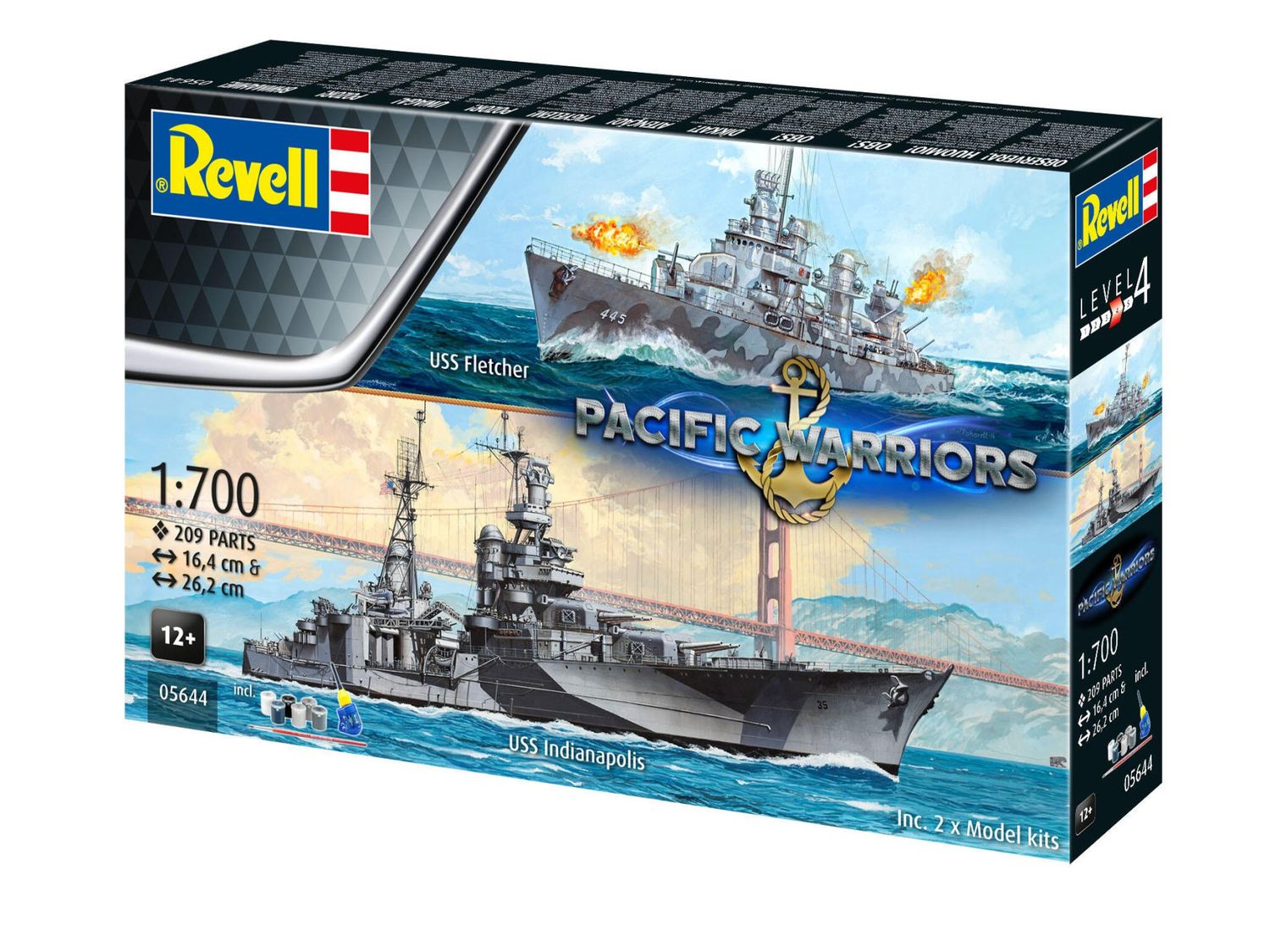 Revell 05644 1/700 Gift Set Pacific Warriors
