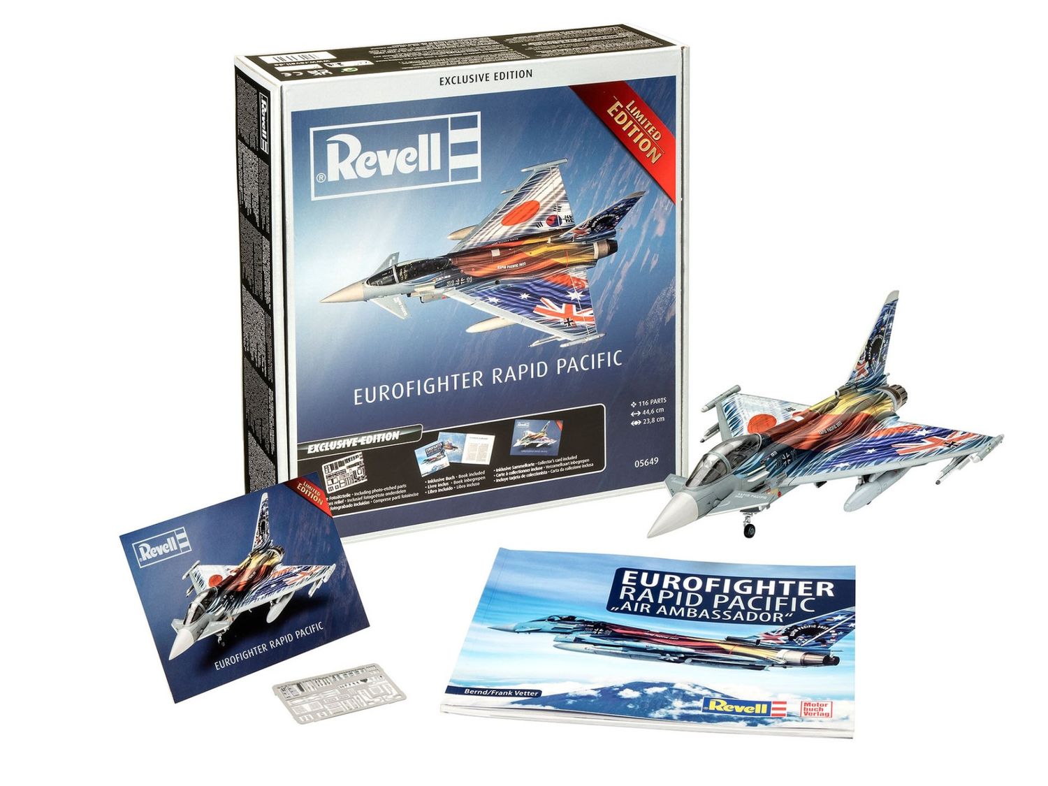 Revell 05649 1/72 Gift Set &quot;Eurofighter-Pacific&quot; Platinum Edition