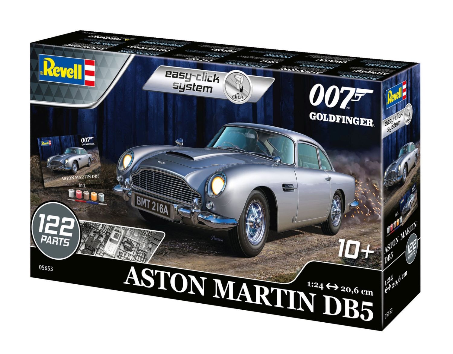 Revell 05653 1/24 Gift Set James Bond &quot;Aston Martin DB5&quot;