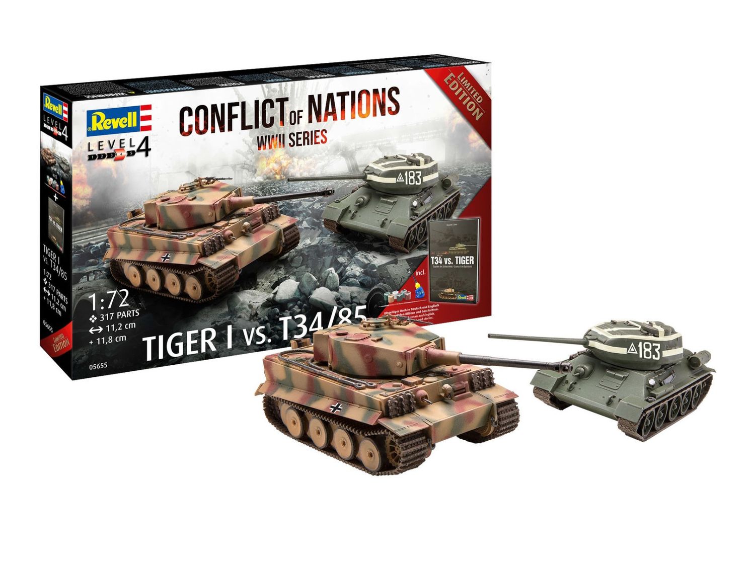 Revell 05655 1/72 Gift Set &quot;Conflict of Nations Series&quot;