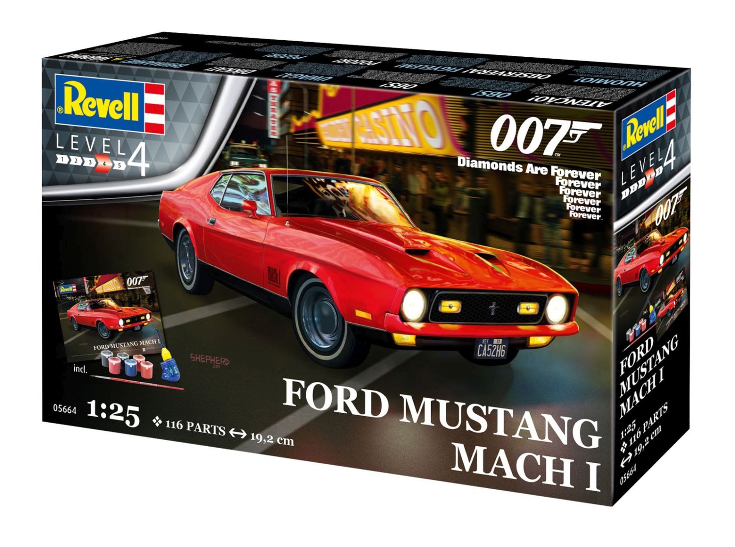 Revell 05664 1/25 Gift Set James Bond &quot;Ford Mustang I&quot;
