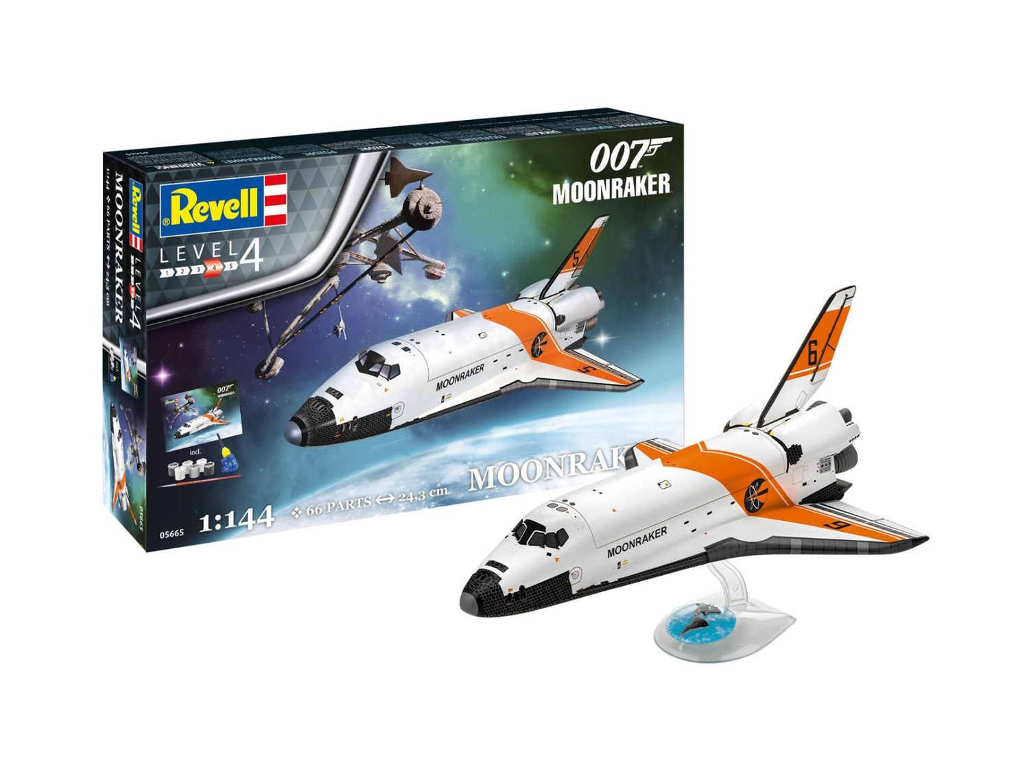 Revell 05665 1/144 Gift Set James Bond &quot;Moonraker&quot;