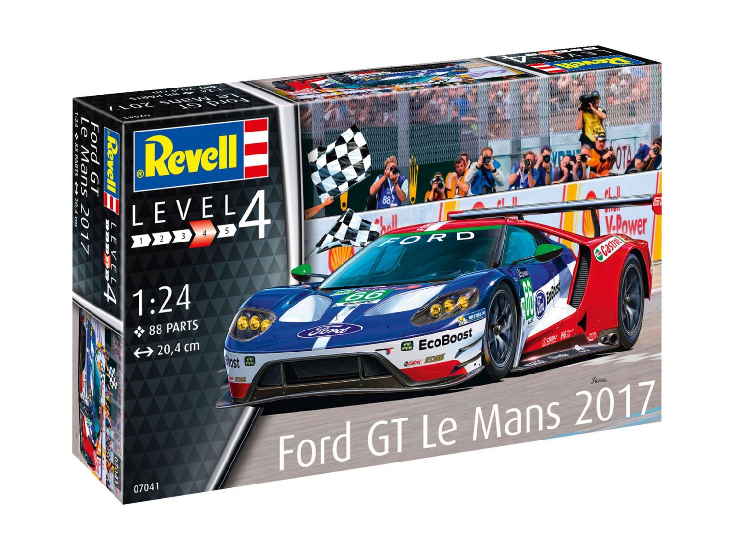 Revell 07041 1/24 Ford GT Le Mans 2017