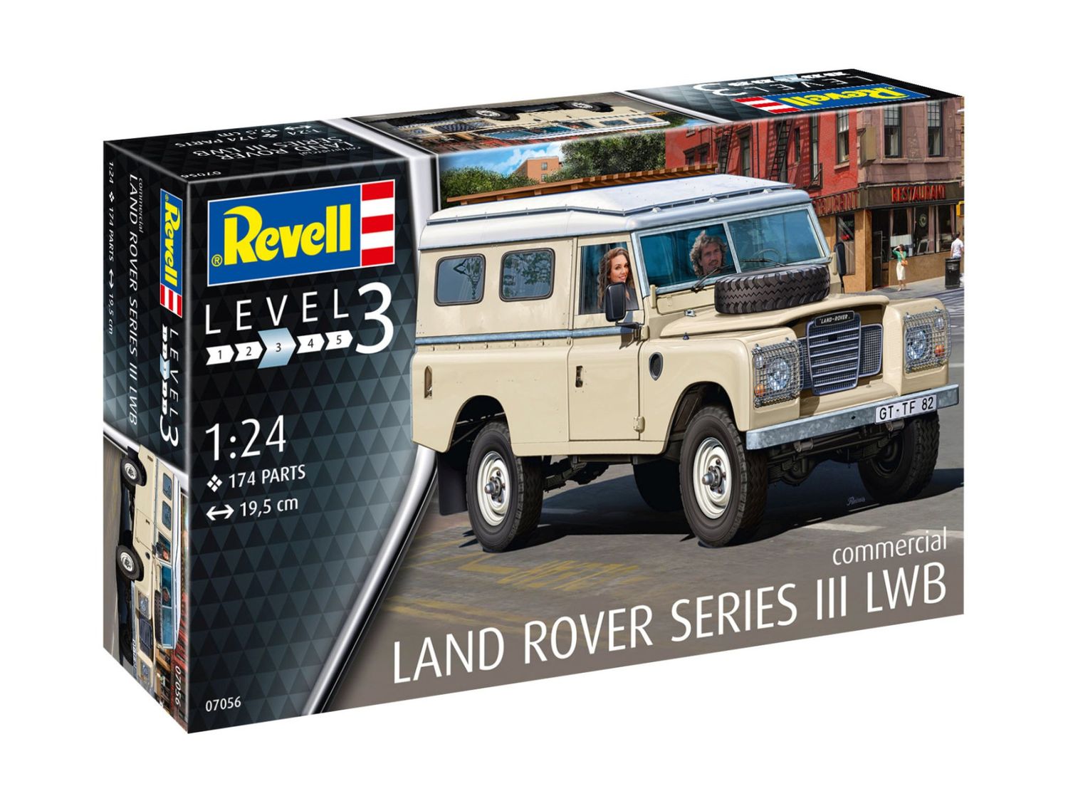 Revell 07056 1/24 Land Rover Series III LWB (commercial)