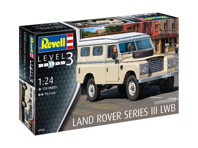 Revell 07056 1/24 Land Rover Series III LWB (commercial)