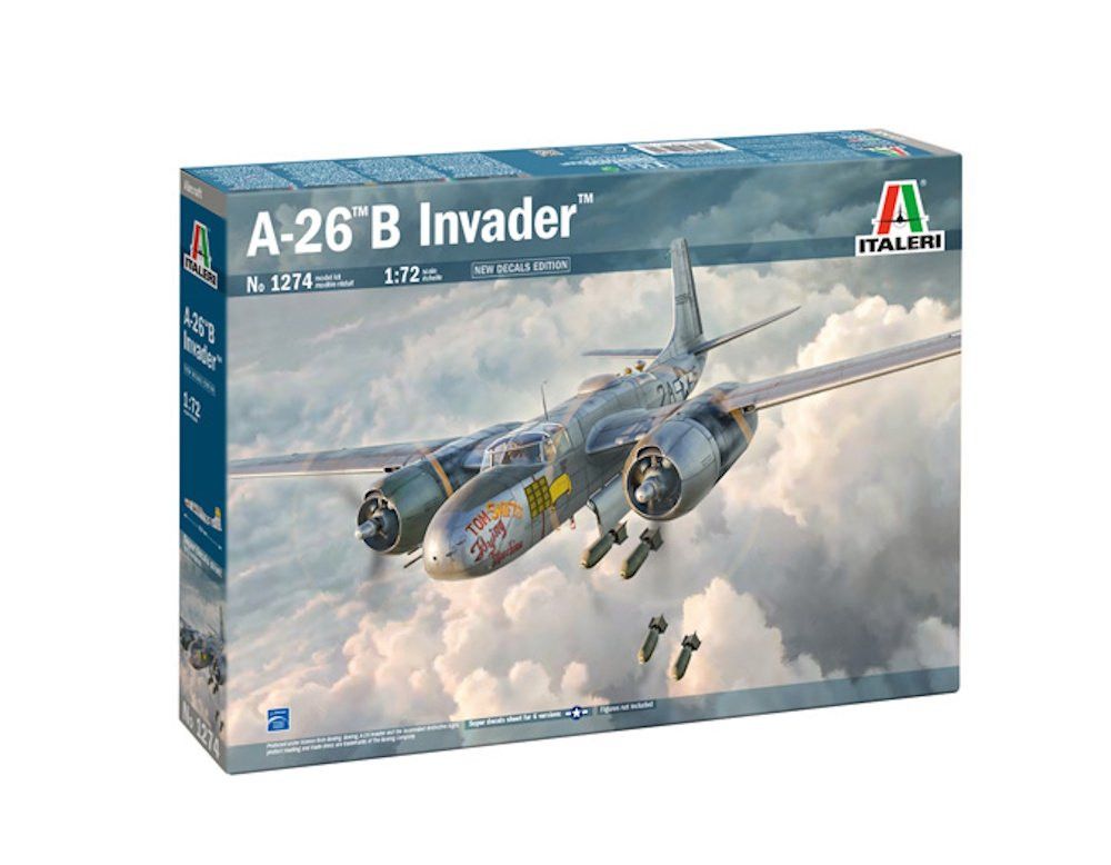 Italeri 1274 1/72 A-26 A/B Invader