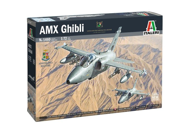 Italeri 1460 1/72 AMX Ghibli with photo etched parts