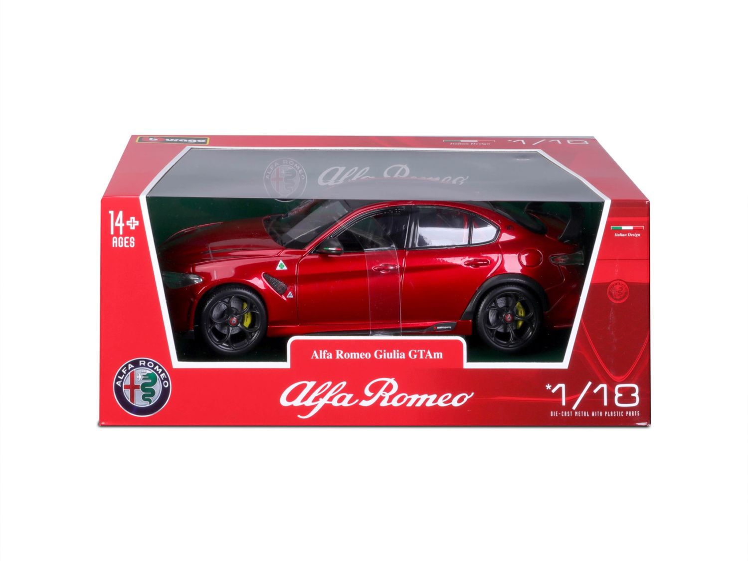 Bburago 1/18 Alfa Romeo Giulia GTAm (26cm Long)