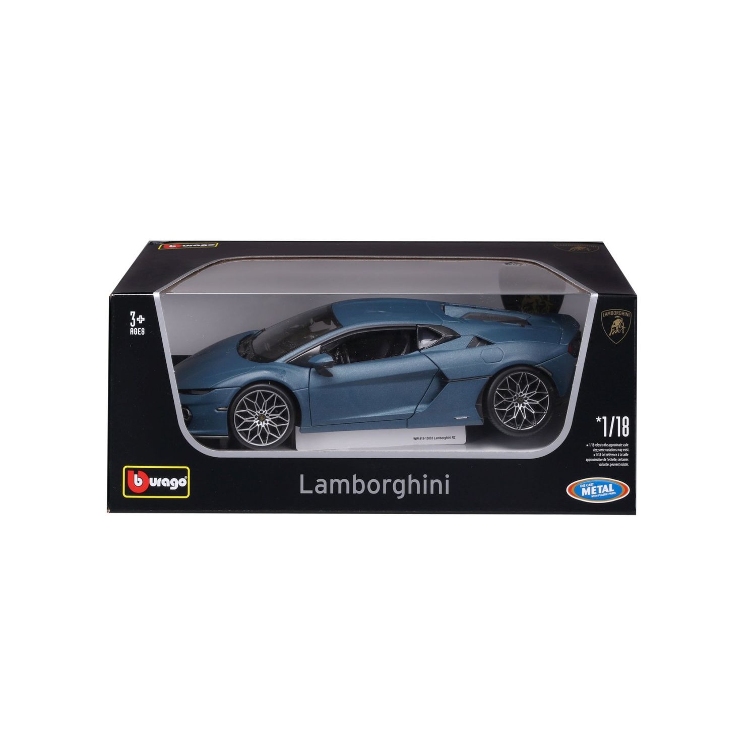 Bburago 1/18 Lamborghini Temerario 2025 (26cm Long)