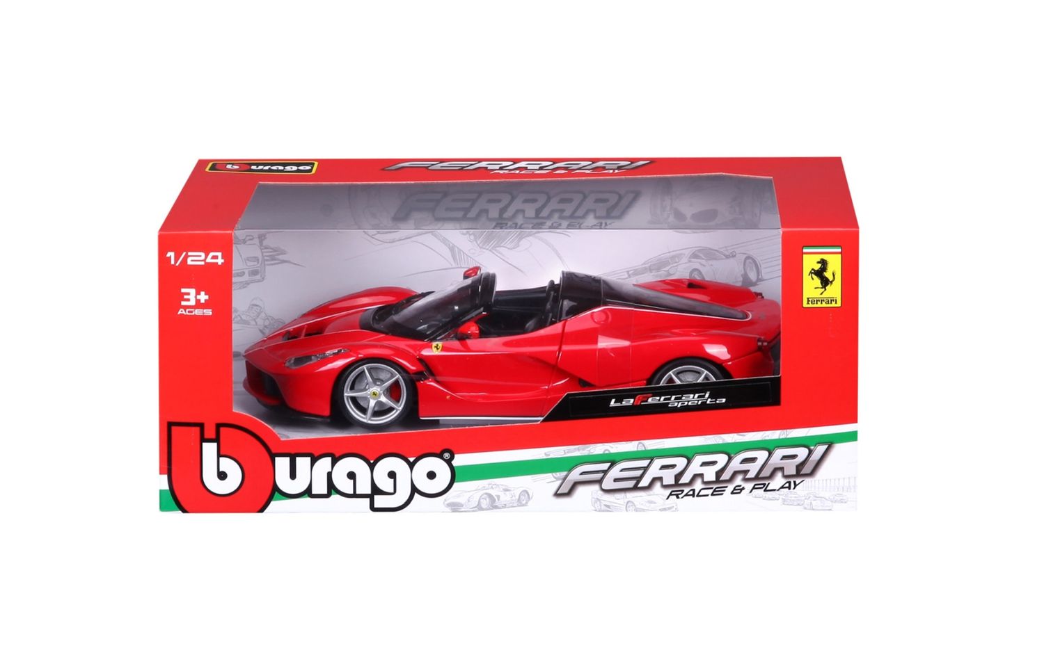 Bburago 1/24 Ferrari LaFerrari Aperta (20cm Long)