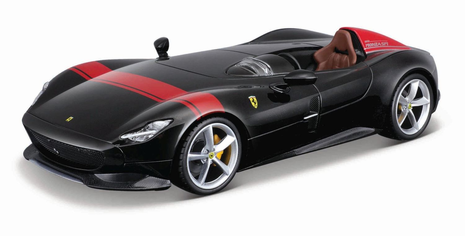 Bburago 1/24 Ferrari Ferrari Monza SP1 - Black (19cm Long)