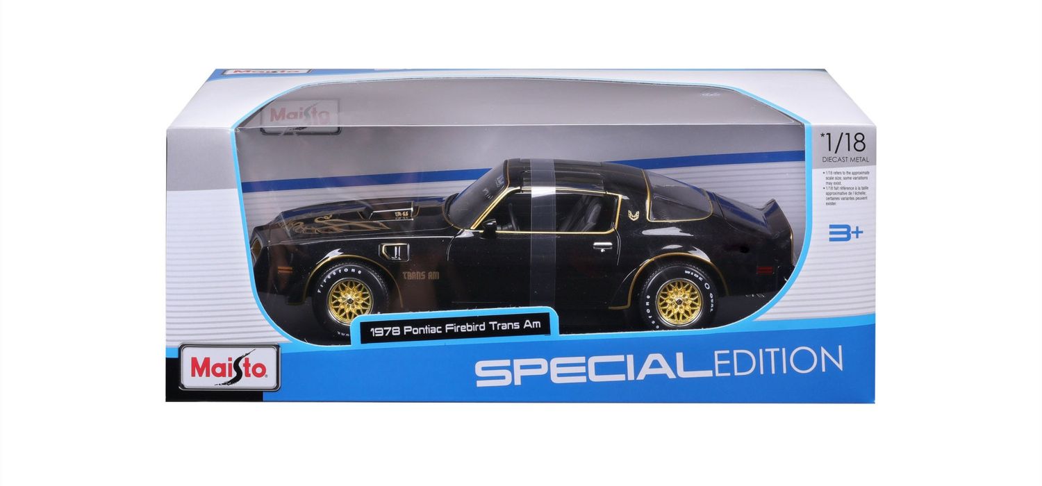 Maisto 1/18 Pontiac Firebird Trans AM 1978 (27.7cm Long)