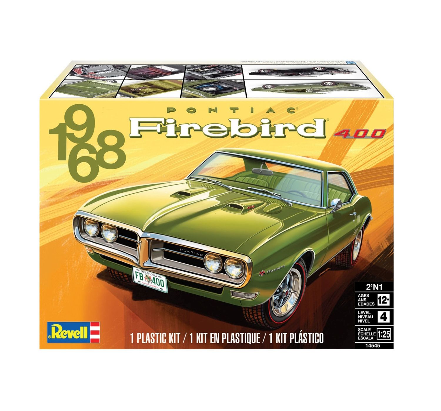 Revell 1/25 Pontiac Firebird 1968