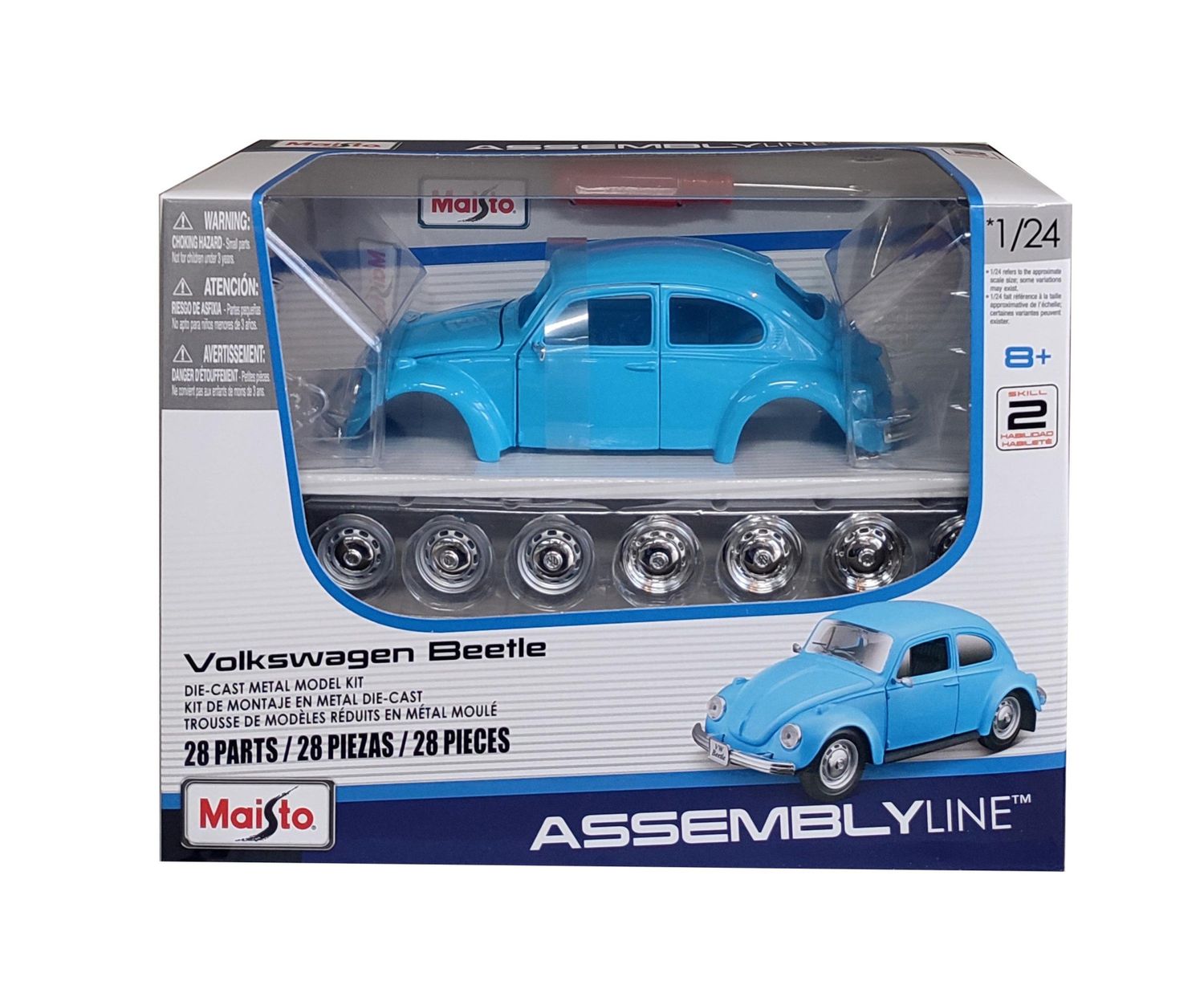 Maisto 1/24 VW Beetle - Assembly Kit