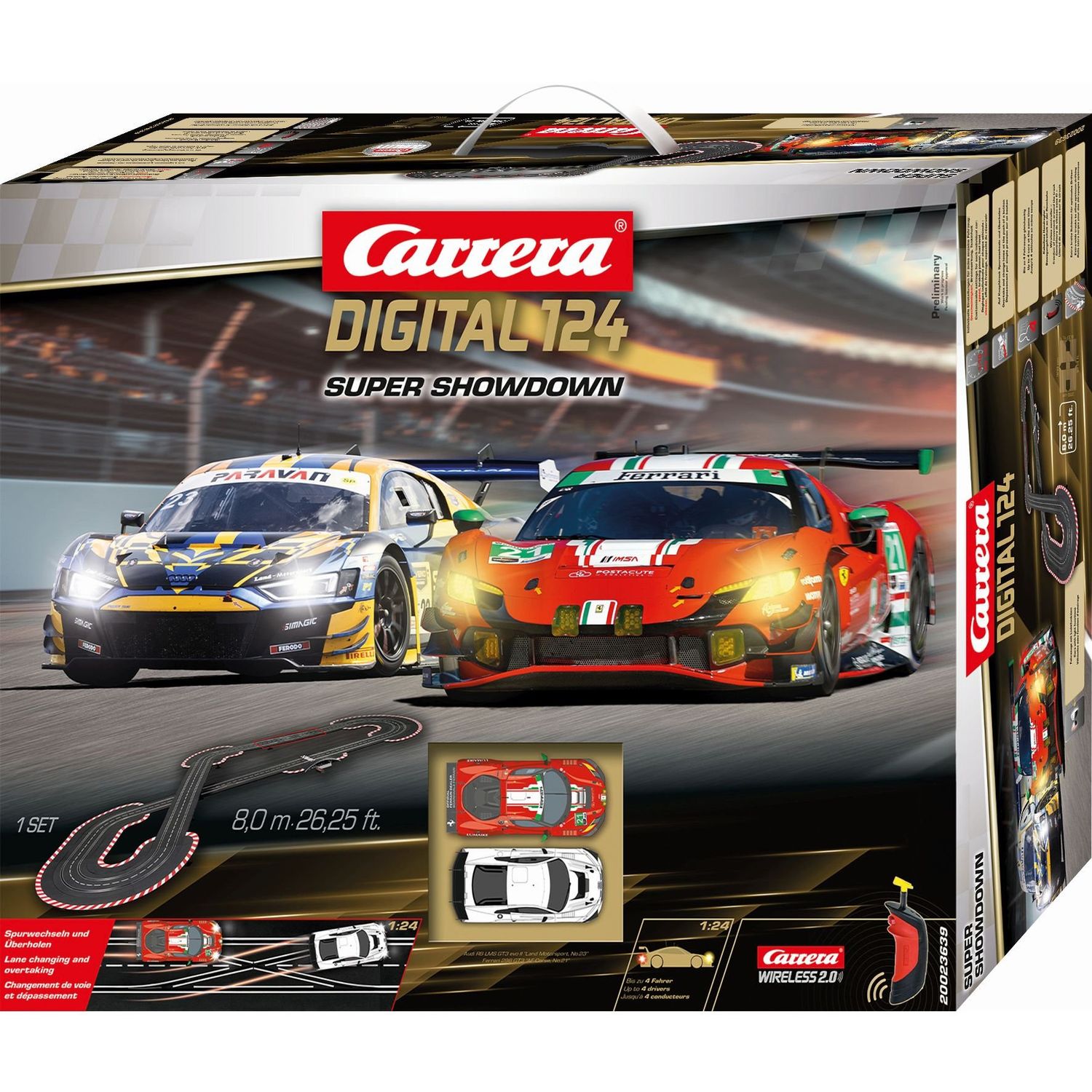 Carrera Carrera DIGITAL 1/24 Super Showdown 8m Slot Car Set