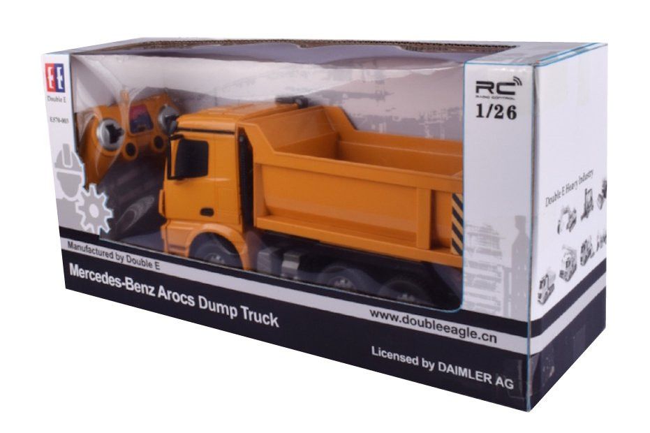 Double Eagle 1/26 R/C Mercedes-Benz Dump Truck (28cm Long)