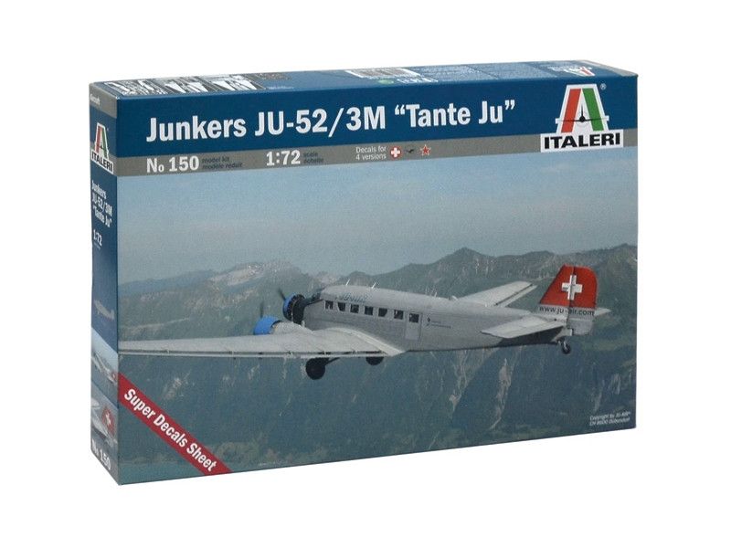 Italeri 1/72 JU52 Civilian